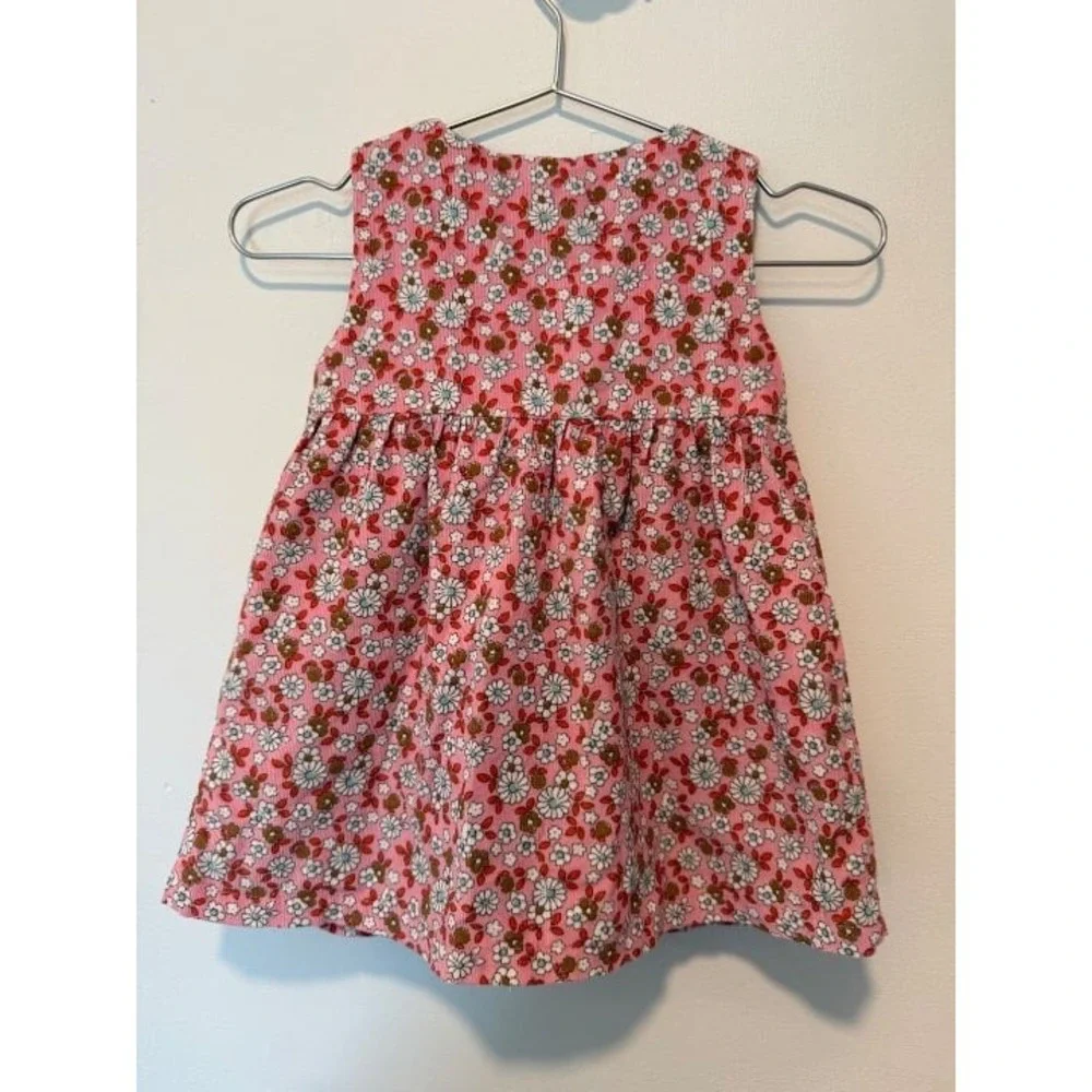 Baby Boden 3-6M Deer Pinnie EUC